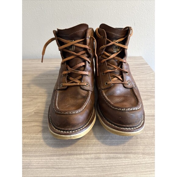 Irish Setter Boots Mens Size 10.5 Leather Moc Toe Work 83605 EH ASTM F2892 Shoes - Picture 3 of 11